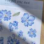 Forget-Me-Not Sticker Sheet — Wildflower Collection
