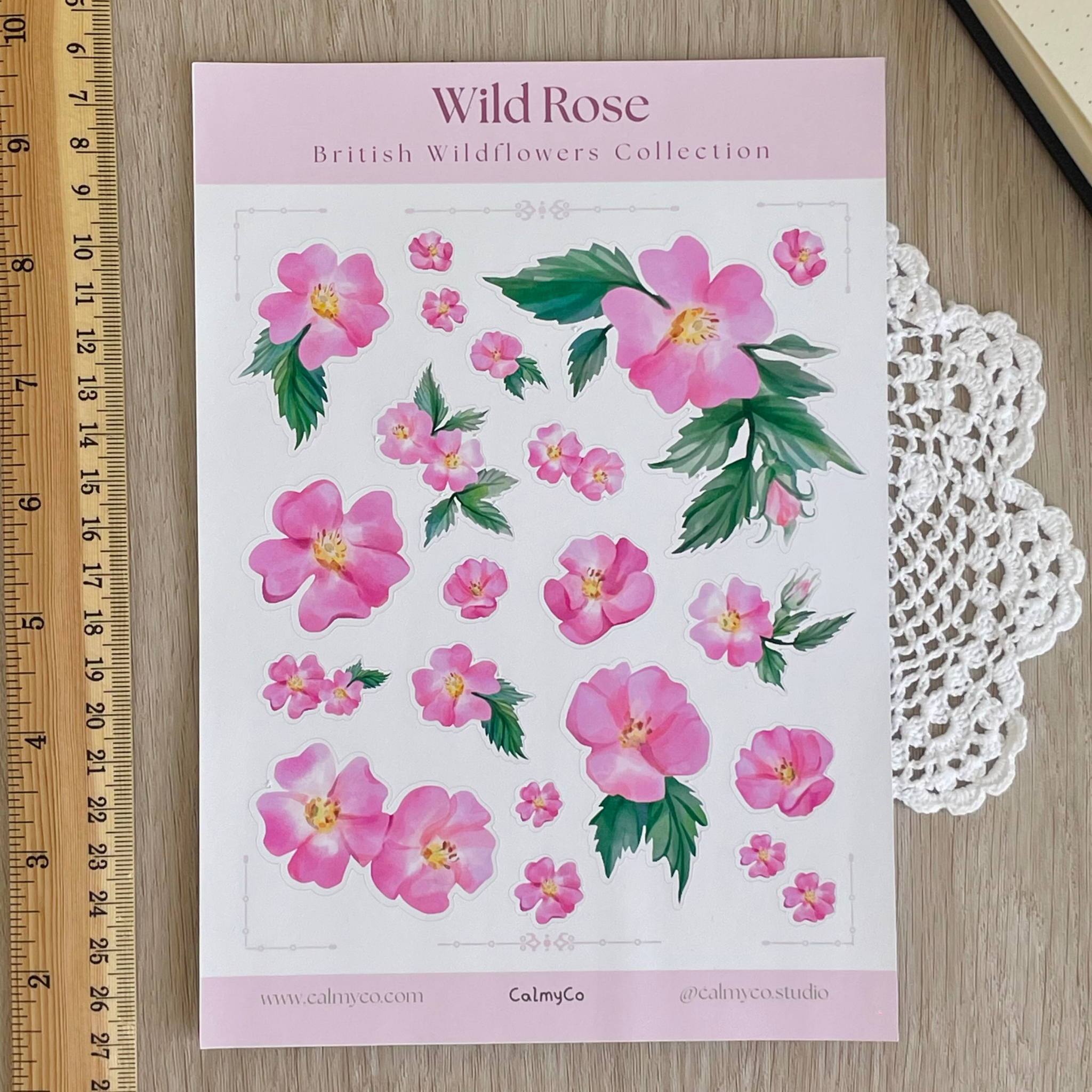 Wildflower Sticker Sheet Bundle — A5 & Mini Set