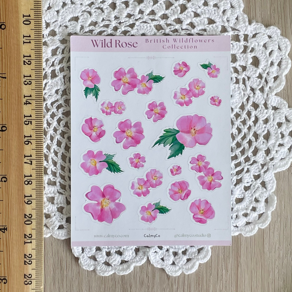 Wildflower Sticker Sheet Bundle — A5 & Mini Set