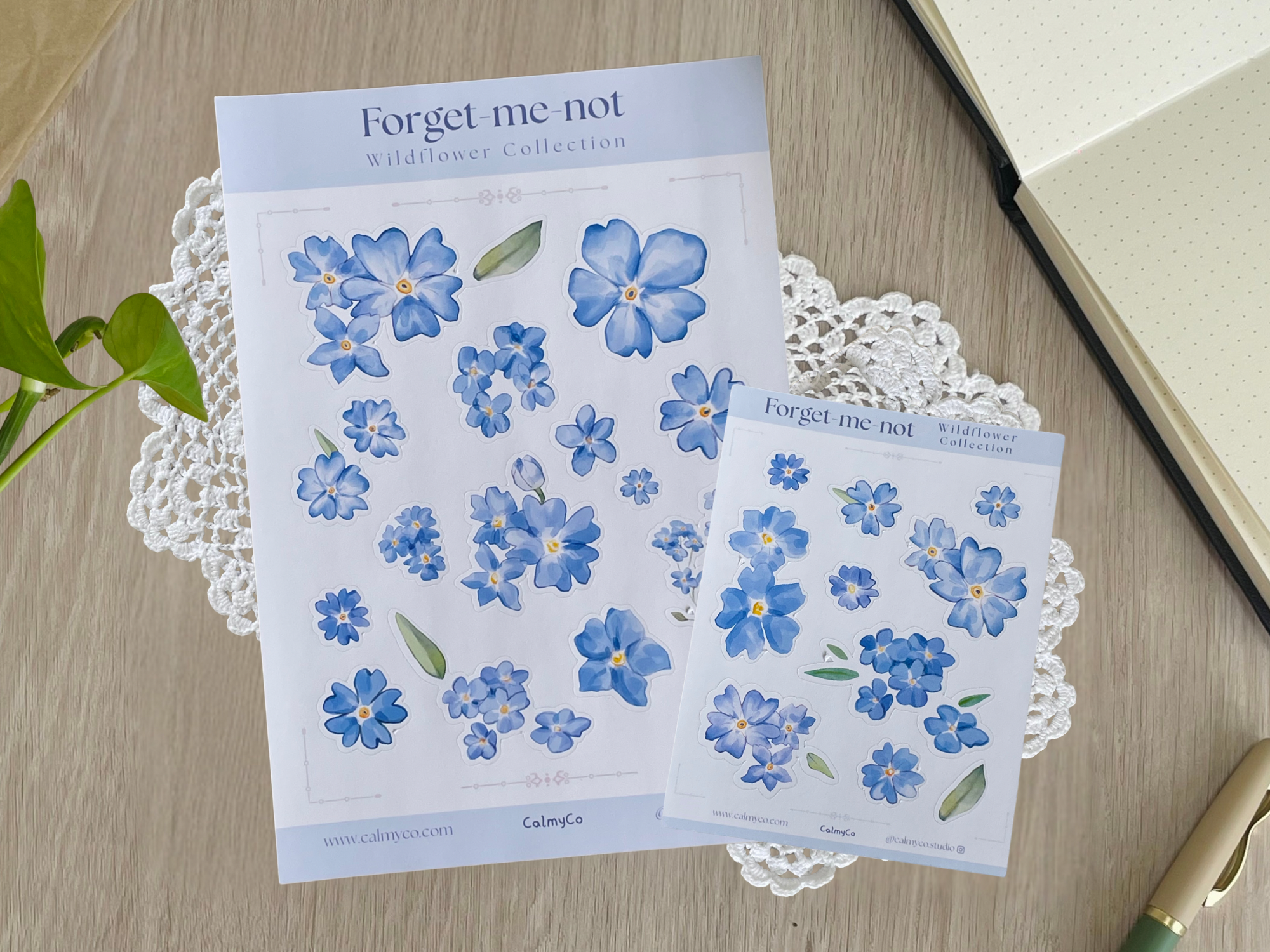 Full Wildflower Sticker Collection — All A5 & Mini Sheets