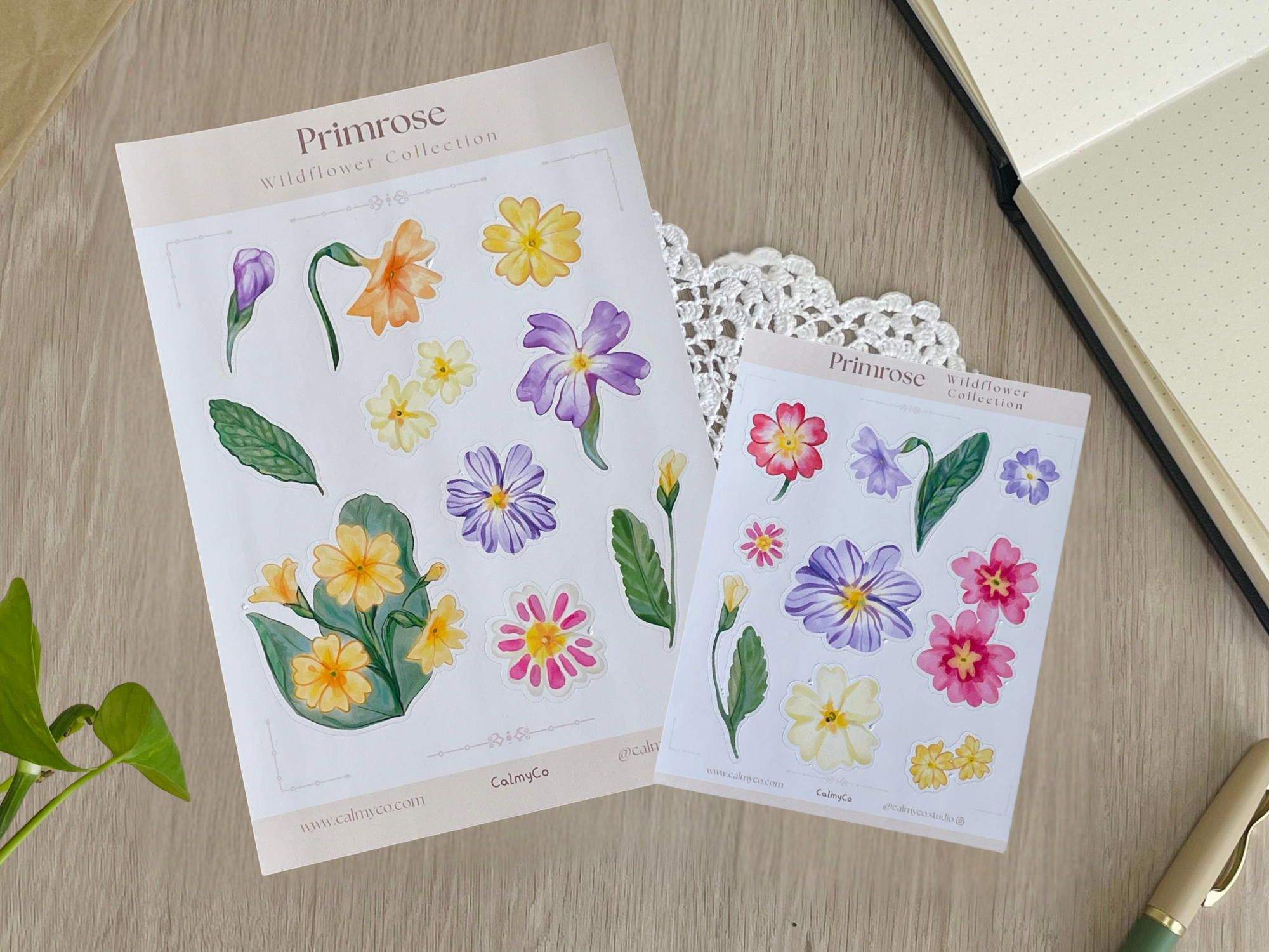 Full Wildflower Sticker Collection — All A5 & Mini Sheets